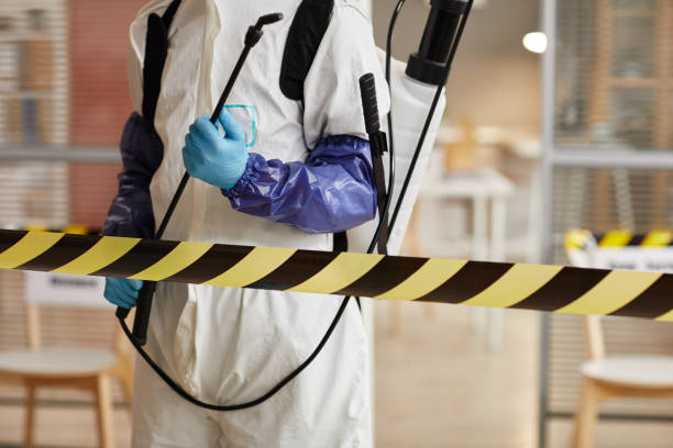 Professional Biohazard Cleanup technician working in Ocean Gate, NJ